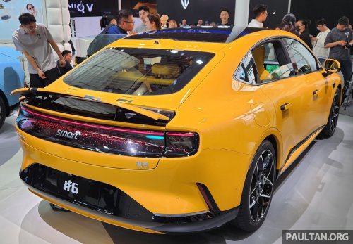 smart #6 EHD debuts in Beijing – PHEV D-segment sedan, largest smart ever, X50’s 1.5T, 1,810 km CLTC