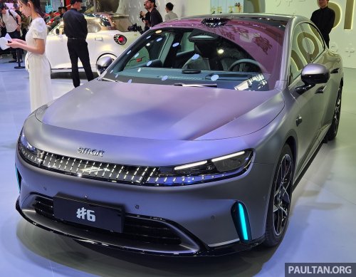 smart #6 EHD debuts in Beijing – PHEV D-segment sedan, largest smart ever, X50’s 1.5T, 1,810 km CLTC