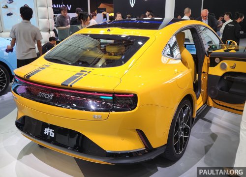 smart #6 EHD debuts in Beijing – PHEV D-segment sedan, largest smart ever, X50’s 1.5T, 1,810 km CLTC