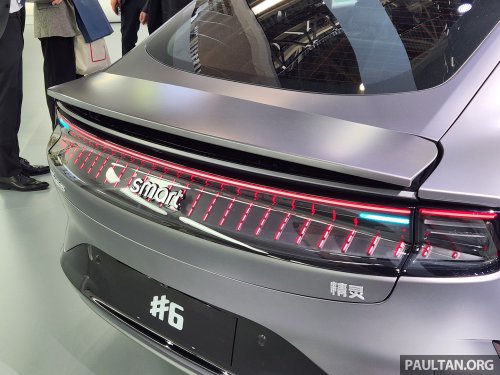 smart #6 EHD debuts in Beijing – PHEV D-segment sedan, largest smart ever, X50’s 1.5T, 1,810 km CLTC