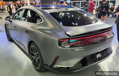 smart #6 EHD debuts in Beijing – PHEV D-segment sedan, largest smart ever, X50’s 1.5T, 1,810 km CLTC