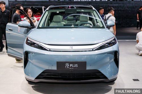 BYD, BYD Atto 3, RWD, Battery, 2026 BYD Atto 3 shown in Beijing – up to 326 PS, RWD; second-gen Blade battery, up to 517 km WLTP