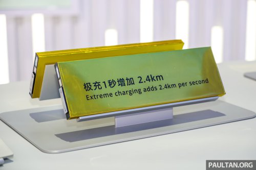 Geely Shendun Golden Brick Battery for hybrids shown in Beijing – 10-100% in 24.9 mins, 12C charging