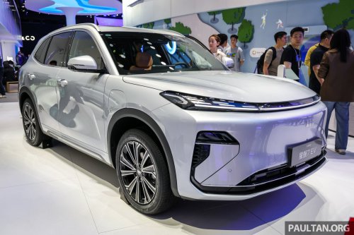 Geely Galaxy Starship 7 EV in Beijing – EV version of PHEV version of EV, positioned above Galaxy E5/EX5