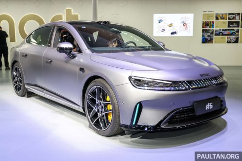 smart #6 EHD debuts in Beijing – PHEV D-segment sedan, largest smart ever, X50’s 1.5T, 1,810 km CLTC