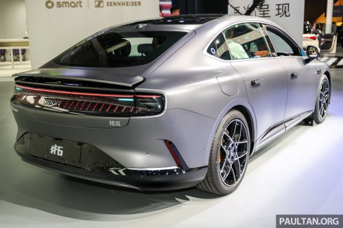 smart #6 EHD debuts in Beijing – PHEV D-segment sedan, largest smart ever, X50’s 1.5T, 1,810 km CLTC