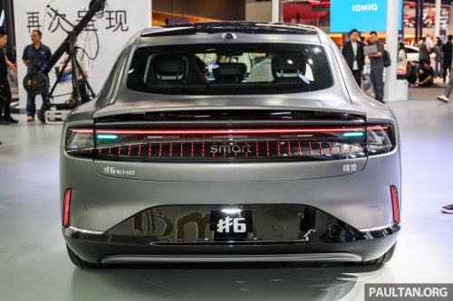 smart #6 EHD debuts in Beijing – PHEV D-segment sedan, largest smart ever, X50’s 1.5T, 1,810 km CLTC