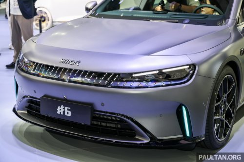 smart #6 EHD debuts in Beijing – PHEV D-segment sedan, largest smart ever, X50’s 1.5T, 1,810 km CLTC