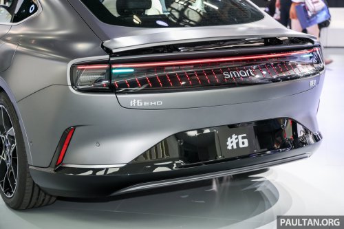 smart #6 EHD debuts in Beijing – PHEV D-segment sedan, largest smart ever, X50’s 1.5T, 1,810 km CLTC