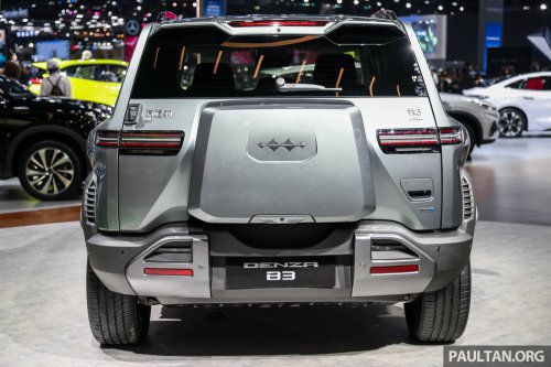 Denza B3 in Thailand – BYD Tai 3 has military looks, is actually a C-segment EV SUV with 501 km CLTC range