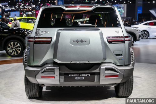 Denza B3 in Thailand – BYD Tai 3 has military looks, is actually a C-segment EV SUV with 501 km CLTC range