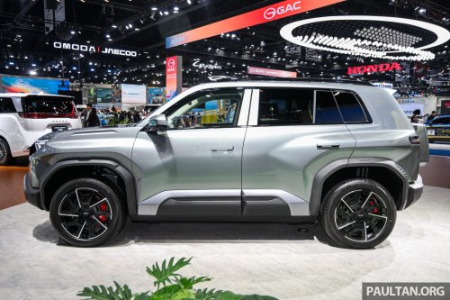 Denza B3 in Thailand – BYD Tai 3 has military looks, is actually a C-segment EV SUV with 501 km CLTC range