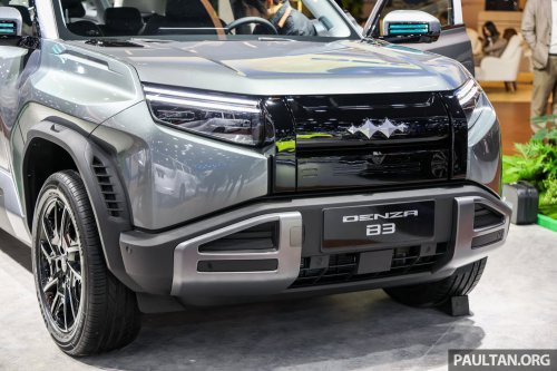 Denza B3 in Thailand – BYD Tai 3 has military looks, is actually a C-segment EV SUV with 501 km CLTC range