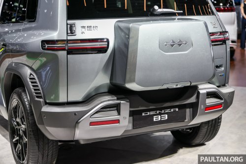 Denza B3 in Thailand – BYD Tai 3 has military looks, is actually a C-segment EV SUV with 501 km CLTC range