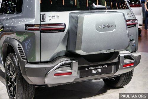 Denza B3 in Thailand – BYD Tai 3 has military looks, is actually a C-segment EV SUV with 501 km CLTC range