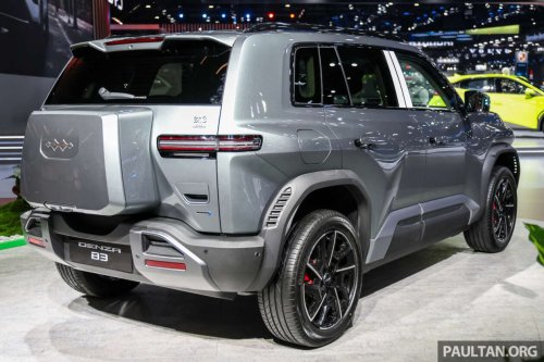 Denza, BYD, SUV, Denza B3 in Thailand – BYD Tai 3 has military looks, is actually a C-segment EV SUV with 501 km CLTC range