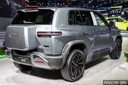 Denza, BYD, SUV, Denza B3 in Thailand – BYD Tai 3 has military looks, is actually a C-segment EV SUV with 501 km CLTC range