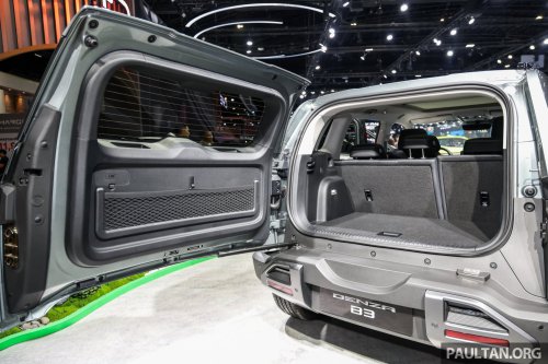 Denza B3 in Thailand – BYD Tai 3 has military looks, is actually a C-segment EV SUV with 501 km CLTC range