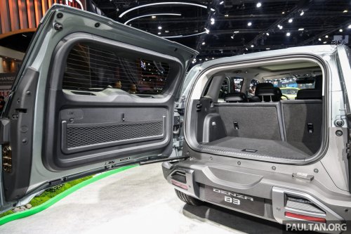 Denza B3 in Thailand – BYD Tai 3 has military looks, is actually a C-segment EV SUV with 501 km CLTC range