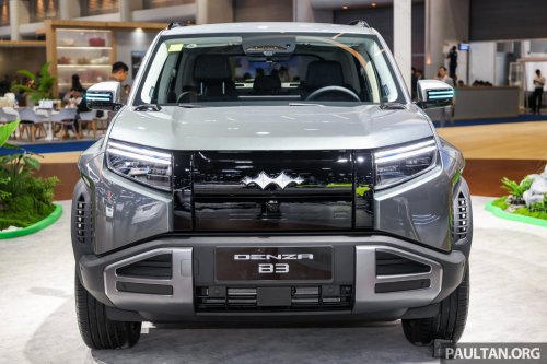 Denza B3 in Thailand – BYD Tai 3 has military looks, is actually a C-segment EV SUV with 501 km CLTC range