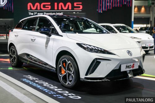 RWD, 2026 MG4 in Thailand – same RWD EV hatch but with new interior, LFP batteries, around 460 km WLTP range