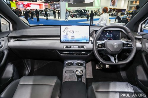 RWD, 2026 MG4 in Thailand – same RWD EV hatch but with new interior, LFP batteries, around 460 km WLTP range
