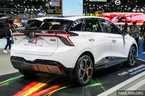 RWD, 2026 MG4 in Thailand – same RWD EV hatch but with new interior, LFP batteries, around 460 km WLTP range