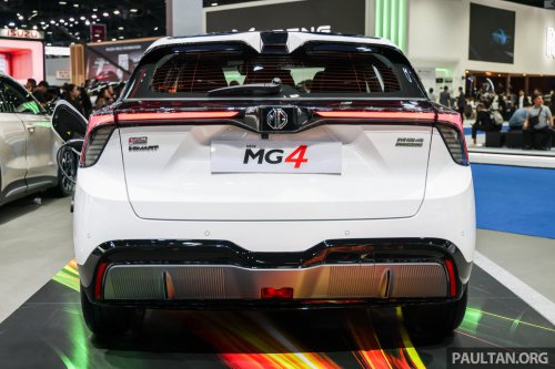 2026 MG4 in Thailand – same RWD EV hatch but with new interior, LFP batteries, around 460 km WLTP range