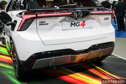 2026 MG4 in Thailand – same RWD EV hatch but with new interior, LFP batteries, around 460 km WLTP range