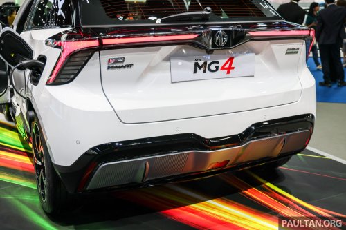 2026 MG4 in Thailand – same RWD EV hatch but with new interior, LFP batteries, around 460 km WLTP range