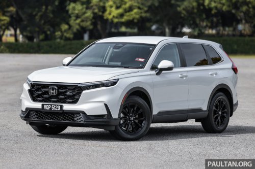 2026 Honda CR-V e:HEV RS, e:HEV E Malaysian gallery – update adds built-in Google, BLIS, RCTA, fr. RM178k
