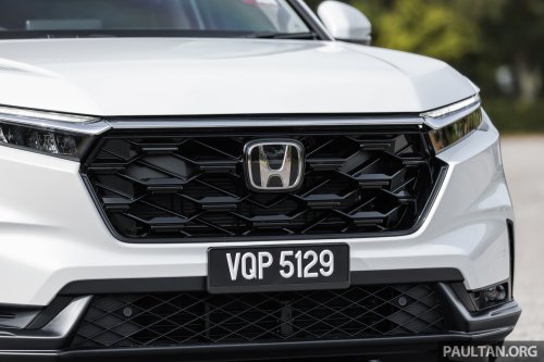 2026 Honda CR-V e:HEV RS, e:HEV E Malaysian gallery – update adds built-in Google, BLIS, RCTA, fr. RM178k