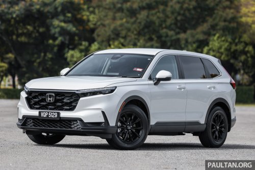 2026 Honda CR-V e:HEV RS, e:HEV E Malaysian gallery – update adds built-in Google, BLIS, RCTA, fr. RM178k