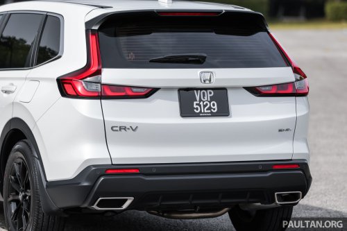 2026 Honda CR-V e:HEV RS, e:HEV E Malaysian gallery – update adds built-in Google, BLIS, RCTA, fr. RM178k