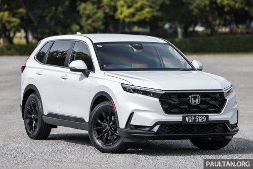 2026 Honda CR-V e:HEV RS, e:HEV E Malaysian gallery – update adds built-in Google, BLIS, RCTA, fr. RM178k