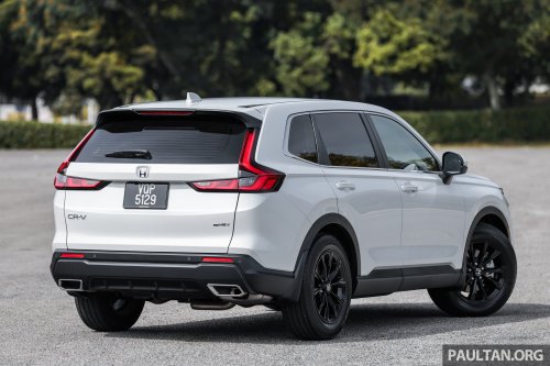 2026 Honda CR-V e:HEV RS, e:HEV E Malaysian gallery – update adds built-in Google, BLIS, RCTA, fr. RM178k