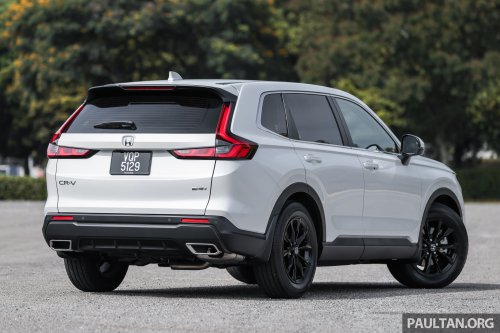 2026 Honda CR-V e:HEV RS, e:HEV E Malaysian gallery – update adds built-in Google, BLIS, RCTA, fr. RM178k