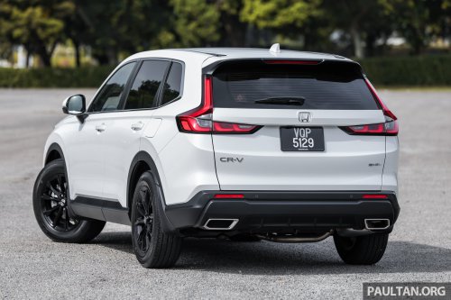 2026 Honda CR-V e:HEV RS, e:HEV E Malaysian gallery – update adds built-in Google, BLIS, RCTA, fr. RM178k