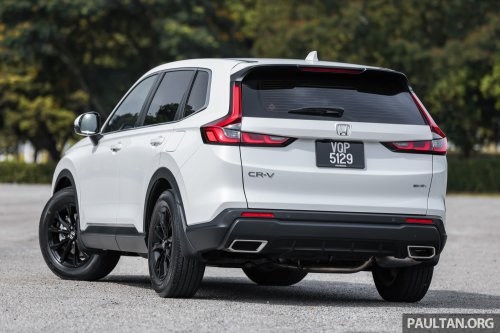 2026 Honda CR-V e:HEV RS, e:HEV E Malaysian gallery – update adds built-in Google, BLIS, RCTA, fr. RM178k