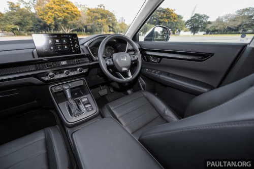2026 Honda CR-V e:HEV RS, e:HEV E Malaysian gallery – update adds built-in Google, BLIS, RCTA, fr. RM178k