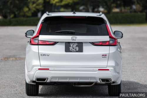 2026 Honda CR-V e:HEV RS, e:HEV E Malaysian gallery – update adds built-in Google, BLIS, RCTA, fr. RM178k