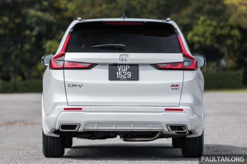 2026 Honda CR-V e:HEV RS, e:HEV E Malaysian gallery – update adds built-in Google, BLIS, RCTA, fr. RM178k