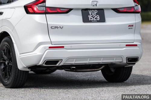 2026 Honda CR-V e:HEV RS, e:HEV E Malaysian gallery – update adds built-in Google, BLIS, RCTA, fr. RM178k