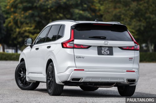 2026 Honda CR-V e:HEV RS, e:HEV E Malaysian gallery – update adds built-in Google, BLIS, RCTA, fr. RM178k