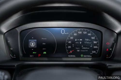 2026 Honda CR-V e:HEV RS, e:HEV E Malaysian gallery – update adds built-in Google, BLIS, RCTA, fr. RM178k