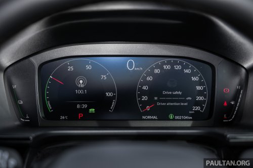 2026 Honda CR-V e:HEV RS, e:HEV E Malaysian gallery – update adds built-in Google, BLIS, RCTA, fr. RM178k