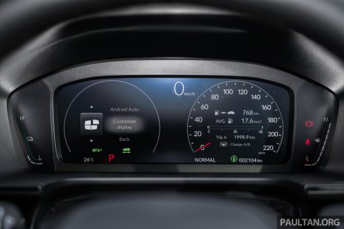 2026 Honda CR-V e:HEV RS, e:HEV E Malaysian gallery – update adds built-in Google, BLIS, RCTA, fr. RM178k