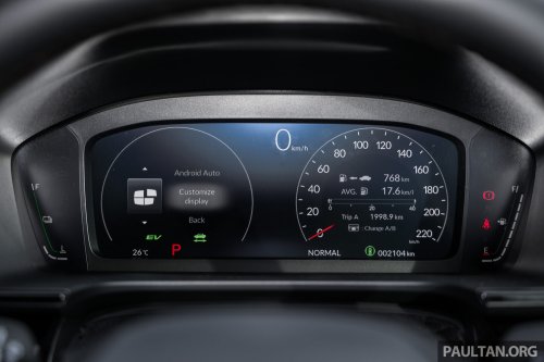 2026 Honda CR-V e:HEV RS, e:HEV E Malaysian gallery – update adds built-in Google, BLIS, RCTA, fr. RM178k