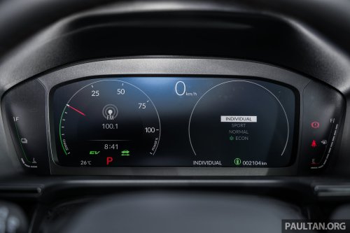 2026 Honda CR-V e:HEV RS, e:HEV E Malaysian gallery – update adds built-in Google, BLIS, RCTA, fr. RM178k