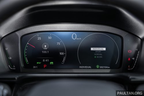 2026 Honda CR-V e:HEV RS, e:HEV E Malaysian gallery – update adds built-in Google, BLIS, RCTA, fr. RM178k